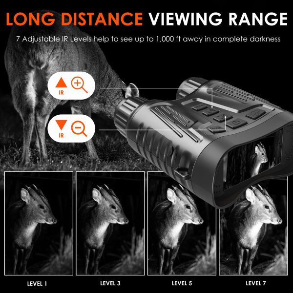 Rexing B1 Pro - 4K IR Night Vision Digital Binocular - Image 5