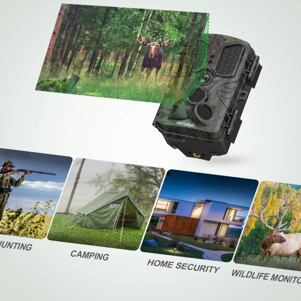 REXING H1 Blackhawk Night Vision Trail Camera Full HD 1920×1080 - Image 5
