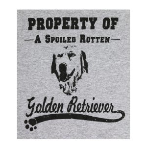 Property Of Dog Breed T-Shirt - Golden Retriever - S