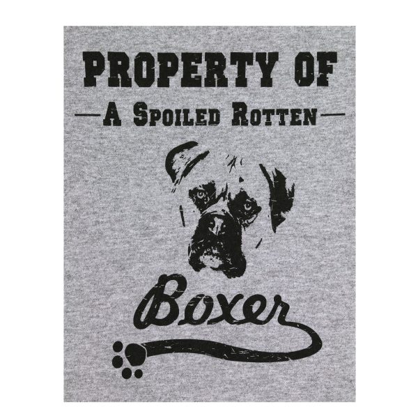 Property Of Dog Breed T-Shirt - Boxer - S