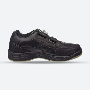 Mens Wide Fit Dek Arizona Sneakers, Black / 8 / 2E