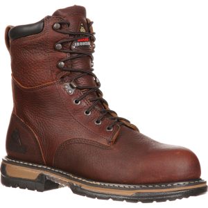 <p>The RockyÂ® IronClad Steel Toe Waterproof Work Boot combines durability with comfort