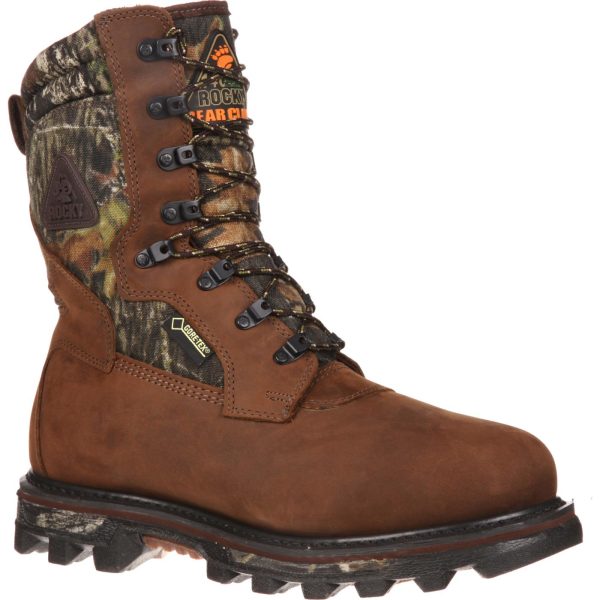 The temperature dropping wonât prevent you from getting outdoors in these ruggedÂ Rocky BootsÂ® 10" BearClaw. Regardless if you wear them for hunting