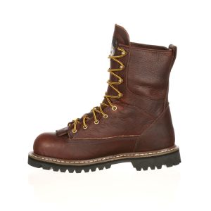 Georgia Boot Steel Toe Waterproof Lace-To-Toe Work Boot