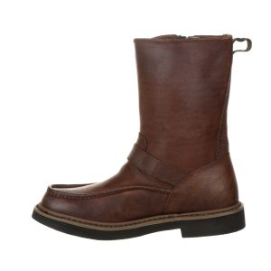 Georgia Boot Side Zip Waterproof Work Wellington