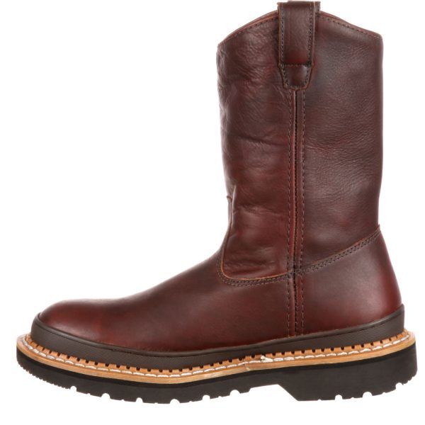 Georgia Giant Steel Toe Pull-On Work Boots