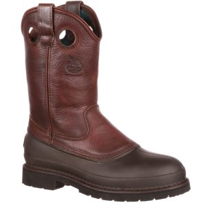 Georgia Boot Muddog Steel Toe Wellington Work Boot