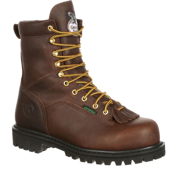 Georgia Boot Lace-to-Toe Waterproof Work Boot