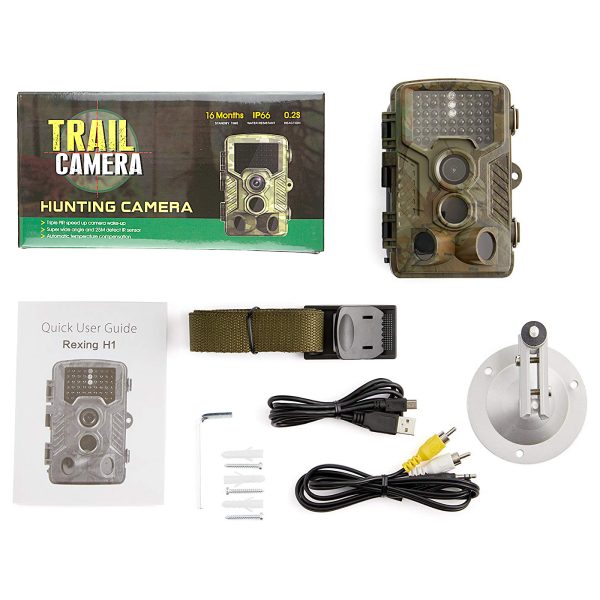 Rexing Woodlens H1 HD 16MP Trail Camera Day & Night - Image 5