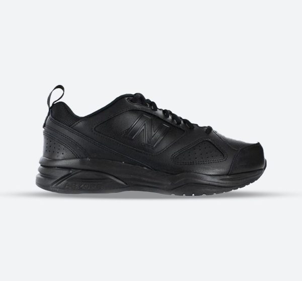 Mens Wide Fit New Balance MX624AB4 Sneakers, Black / 8 / 2E