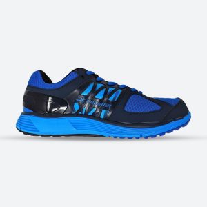 Mens Wide Fit I-Runner Noble Sneakers, Blue / 8 / 4E