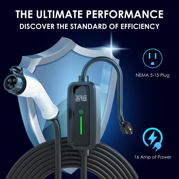 J1772 16A Portable Charger - Image 3