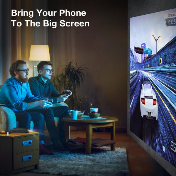 REXING PRD615 Smart Home Projector 750 ANSI Lumens HD - Image 5