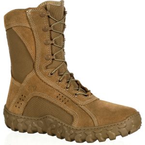 <p>The RockyÂ® S2V Tactical Military Boot is a Berry Compliant Coyote Brown boot that stands up to tough conditions and is comfortable to wear.</p><p>This uniform-compliant boot is approved for wear with all applicable  Operational Camouflage Pattern  variations.</p><p>Made of flash-resistant