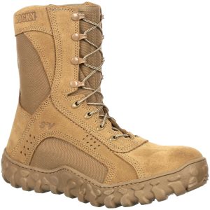 <p>The RockyÂ® S2V Steel Toe Tactical Military Boot is a Coyote Brown military boot that protects your foot