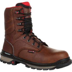 <p>The Rocky Rams Horn Waterproof Work boot is designed with comfort