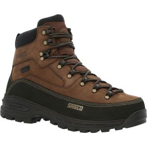 <p> The MTN Stalker Pro Waterproof Hiker is made to tackle rugged terrain. In all brown