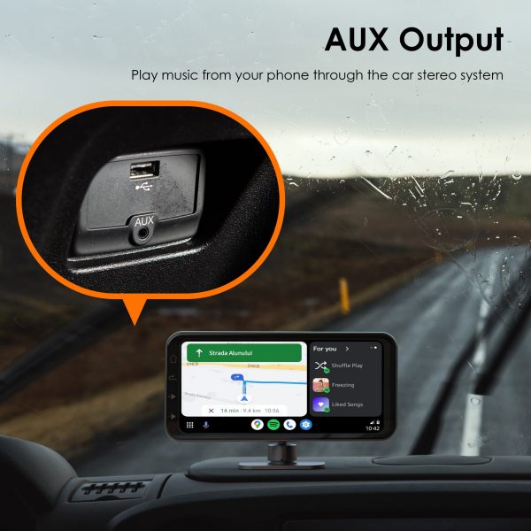 REXING Wireless Multimedia Receiver RoadMate CPStream - CarPlay + Android Auto - Image 6