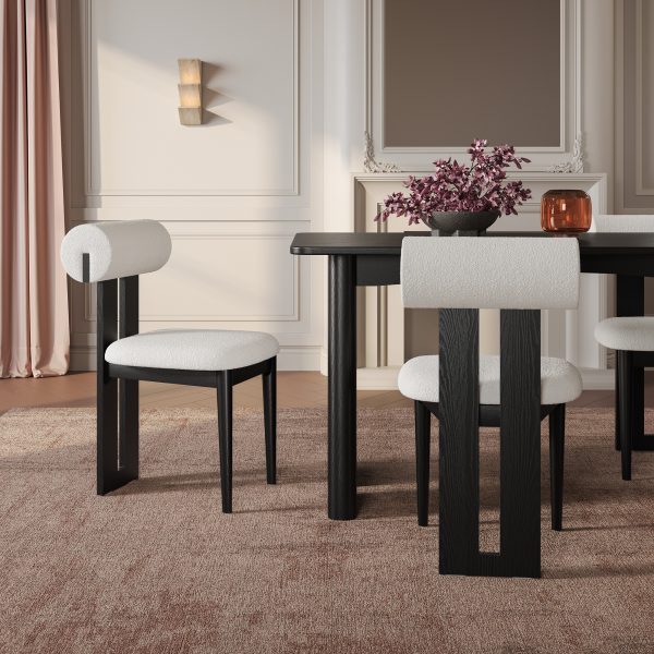 perfect for lingering over meals. The sturdy ash wood frame provides durability