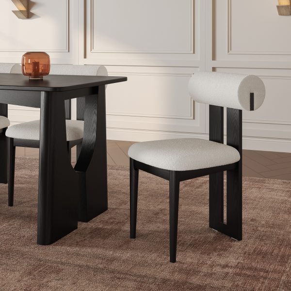 while the versatile design complements any dining table.color:Black