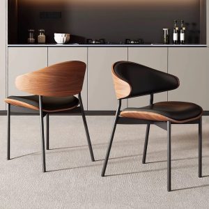 these chairs offer ergonomic support and durable construction.color:Brown
