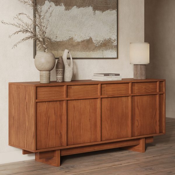 offering generous storage capacity.color:Brown