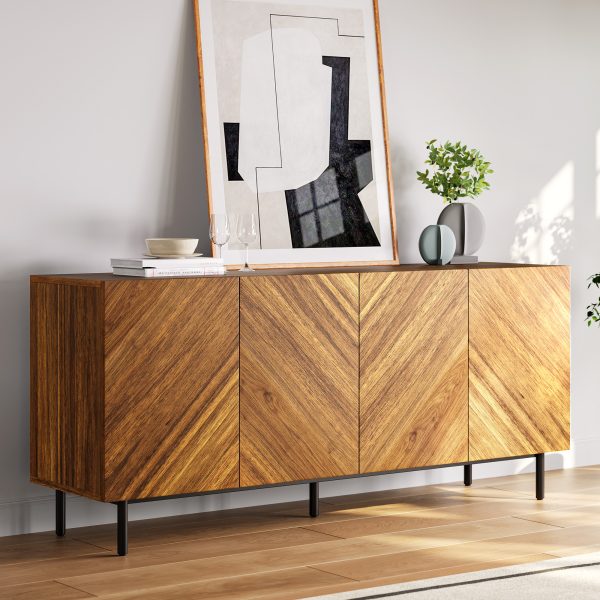 itâs the perfect blend of elegance and functional storage.color:Brown