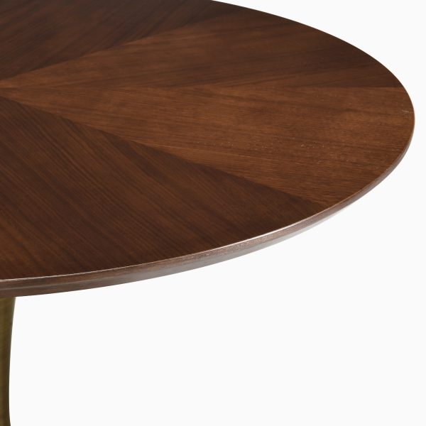 perfect for intimate gatherings.color:Brown