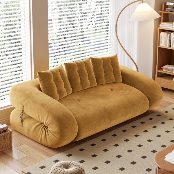 it transforms into three different configurations with an easy-to-use locking mechanism. Bring both style and flexibility to your space. color:Yellow