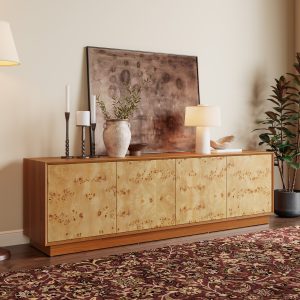 adding a touch of elegance to any space. Whether it is set in your living room or entertainment room