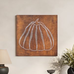 This canvas wall art is handcraftedï¼made of abs pearlï¼28.7 inch square size is suitable for most situationï¼vintage style is a good choice to decor your homeï¼all hanging hardware is included which is easy to hang up.