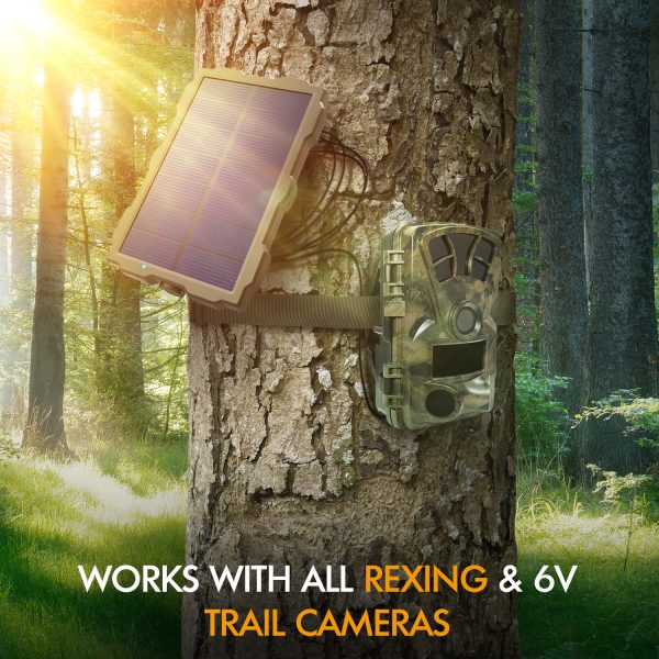 Rexing Universal Solar Panel For Trail Cameras - Image 4