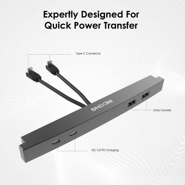 Rexing 4-Port Tesla Docking Station - Image 3