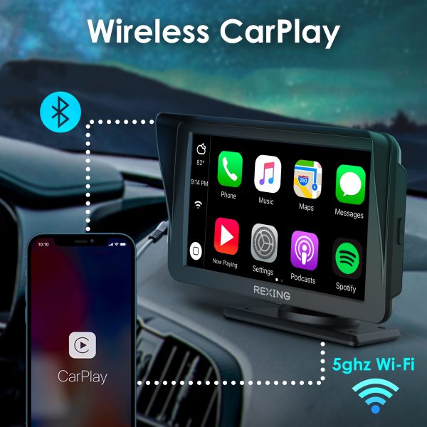 REXING W1 Multimedia Receiver W/ Backup Camera - Image 3