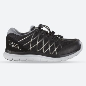 Women's Wide Fit YDA W15 Running Sneakers, Black / 8 / 4E