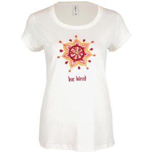 Bohemian Medallion Tee - White - S