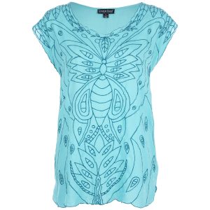 Butterflies in Bali Top - S