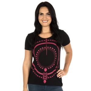 Traditional Symmetry Raw Edge Tee - S