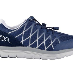 Women's Wide Fit YDA W15 Running Sneakers, Blue / 8 / 4E