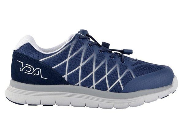 Women's Wide Fit YDA W15 Running Sneakers, Blue / 8 / 4E