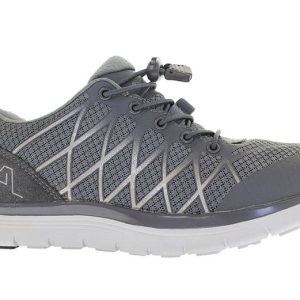 Women's Wide Fit YDA W15 Running Sneakers, Grey / 8 / 4E
