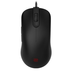 Symmetrical low profile design provides more space between palm and hump