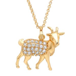 Ladies 18k gold plated stainless steel