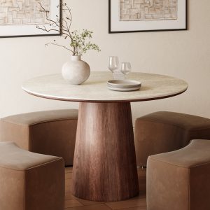 cone-shaped pedestal