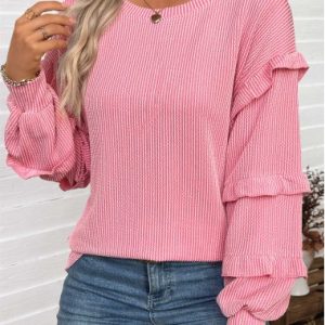 Color:Pink;<br />Size:M;<br />Size:L;<br />Size:XL;<br />Size:XXL;<br />Package Contents:1 X T Shirt;<br />Occasion:Casual;<br />Style:Casual;<br />