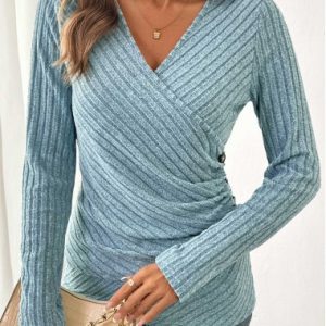 Color:Dusty Blue;<br />Size:S;<br />Size:M;<br />Size:L;<br />Size:XL;<br />Size:XXL;<br />Package Contents:1 X T Shirt;<br />Occasion:Casual;<br />Style:Casual;<br />