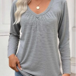 Color:Grey;<br />Size:S;<br />Size:M;<br />Size:L;<br />Size:XL;<br />Size:XXL;<br />Package Contents:1 X T Shirt;<br />Occasion:Casual;<br />Style:Casual;<br />