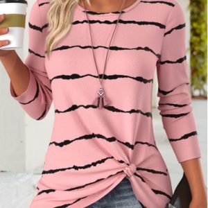 Color:Pink;<br />Size:M;<br />Size:L;<br />Size:XL;<br />Size:XXL;<br />Package Contents:1 X T Shirt;<br />Occasion:Casual;<br />Style:Casual;<br />