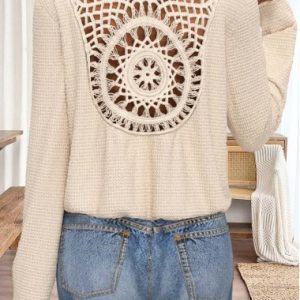 Color:Beige;<br />Size:S;<br />Size:M;<br />Size:L;<br />Size:XL;<br />Size:XXL;<br />Package Contents:1 X T Shirt;<br />Occasion:Casual;<br />Style:Bohemian;<br />