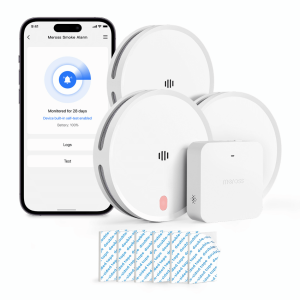 Meross Matter Smart Hub MS450MA is needed for installation.. 3-in-1 Alarm Center: The Meross MA151 combines smoke